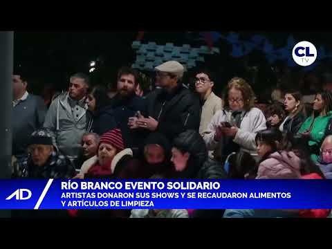 RÍO BRANCO: MÚSICA Y SOLIDARIDAD EN EVENTO A BENEFICIO DE LAS PERSONAS EVACUADAS.
