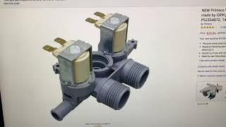 How to Install a Water Inlet Valve on a GE Washer (Short Version)