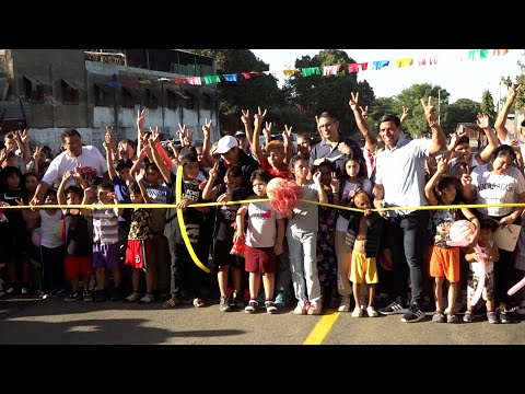 Familias del barrio 30 de Mayo estrenan más calles en Managua