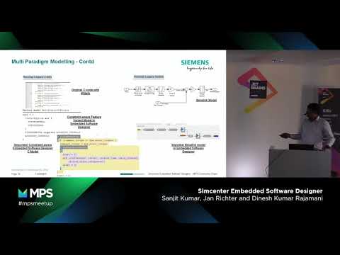 MPS Community Meetup 2018 - Simcenter Embedded Software Designer