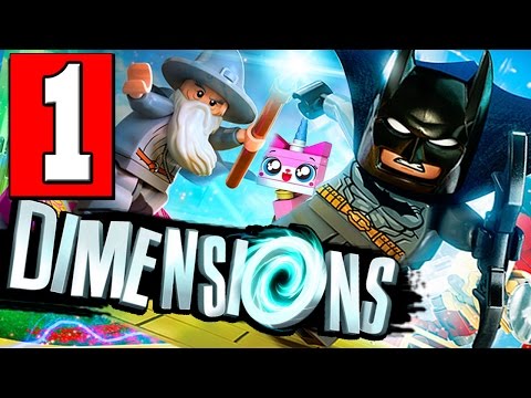 LEGO Dimensions Walkthrough Part 1 Gameplay Lets Play Playthrough Review XBOX  PS4 PC [HD]