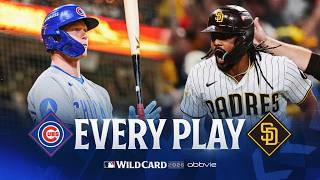 EVERY PLAY from Cubs vs. Padres NL Wild Card Series Game 1
