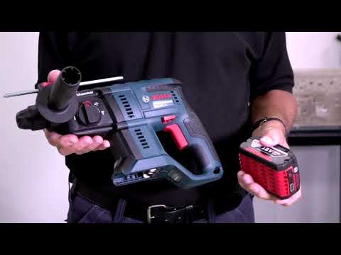 Test du perforateur BOSCH GBH 18V 20 + visseuse GSR18 V 28 - BOSCH