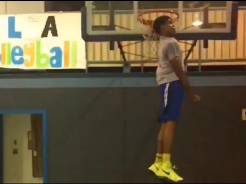 Amazing 15 year old Dunker : 5'11 Joseph Obasi : 48 inch VERTICAL