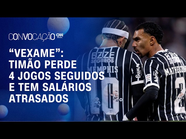 Chance de rebaixamento cresce para o Corinthians; veja probabilidades