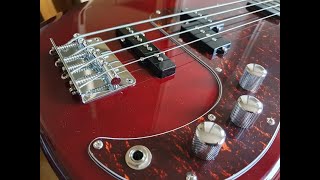 Video thumbnail for Harley Benton PJ-4 Deluxe series bass by JuKKa