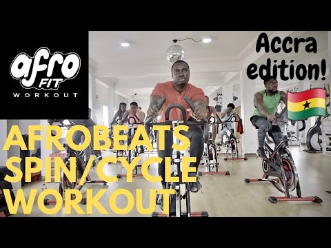 25-minute Spin // Cycle Workout // Cardio Workout //   |  Afrofit Workout with @ralphelito