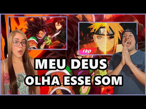(AMASSOU) REAGINDO ao Rap do Broly, Kyuubi e Levi e o Rap do Minato e Naruto DO 7 MINUTOS, REACT