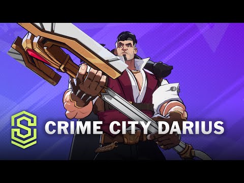 Crime City Darius 2XKO Skin Spotlight
