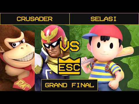 ESC 24 Smash Ultimate Grand Final - Crusader (Donkey Kong, Captain Falcon) Vs. Selasi (Ness)