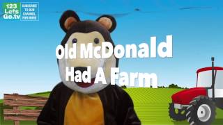 Old McDonald Had a Farm EIEIO - Nursery Rhymes Kid Songs - Bear Benson British English