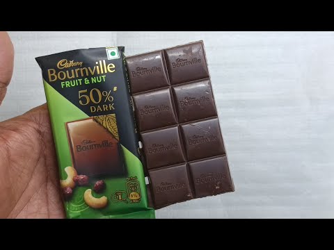 Unboxing New Cadbury Bournville Fruit and Nut Dark Chocolates Bar. Cadbury Valentine's Day special.