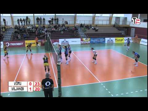 Võrkpalli karikamängude naiste finaal 2012, Viljandi - Võru