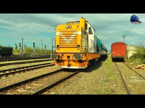 Jimmy 64-1125-5 & Portcala Hidraulică 82-0410-4 in Gara Episcopia Bihor Station - 17 April 2019