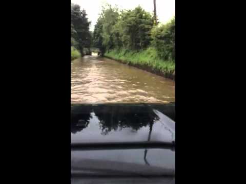 Flooding in pumpherston