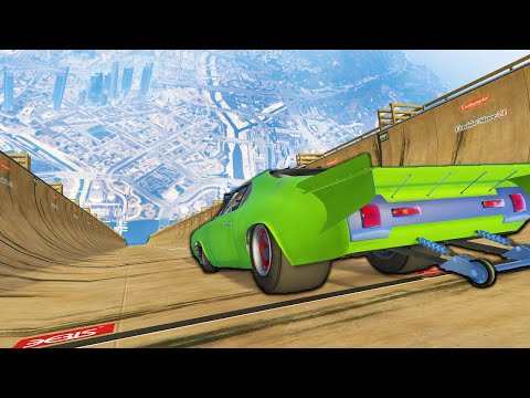 I Found The Biggest Mega Ramp Ever - GTA 5