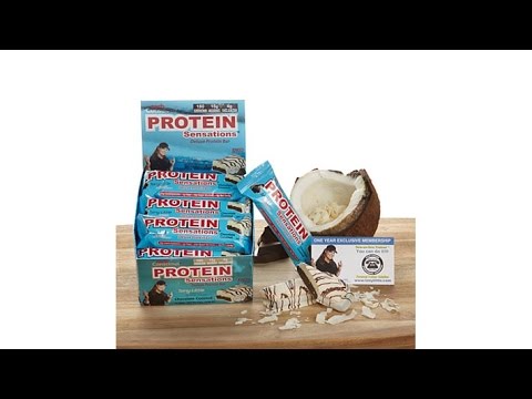 Protein Sensations Bars  Chocolate Coconut Deluxe