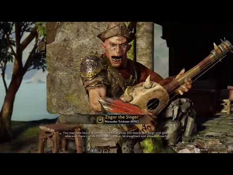 Random Highlight - Shadow of War - Singing Uruk