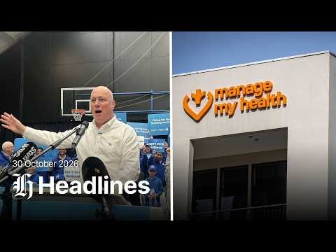 Thumbnail for NZ Herald Headlines | Friday, October 30, 2026