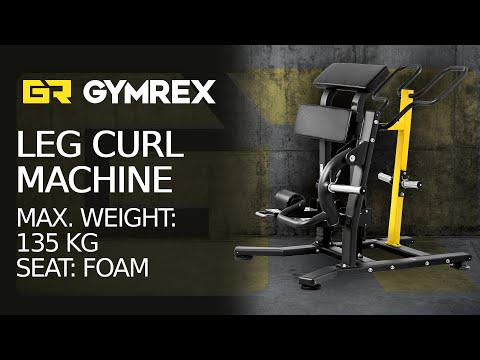 vídeo - Máquina de treino para o músculo bíceps da coxa - 135 kg