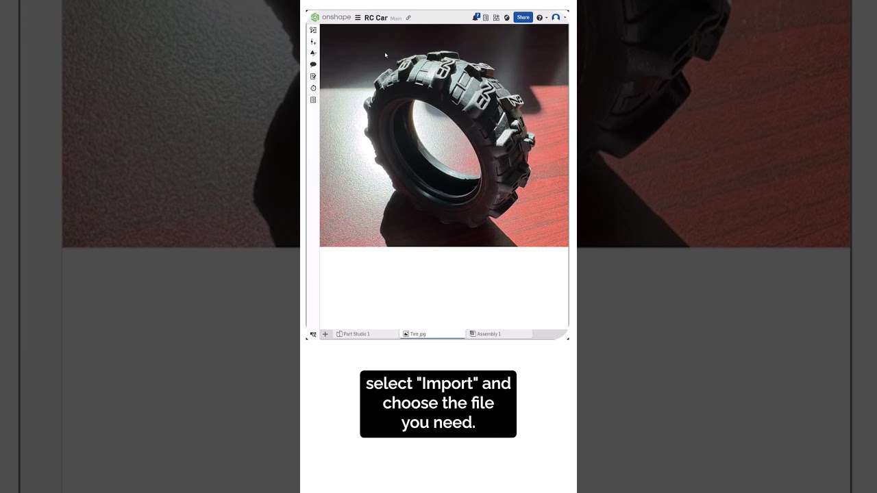 Bring PDFs, images, and more into Onshape.