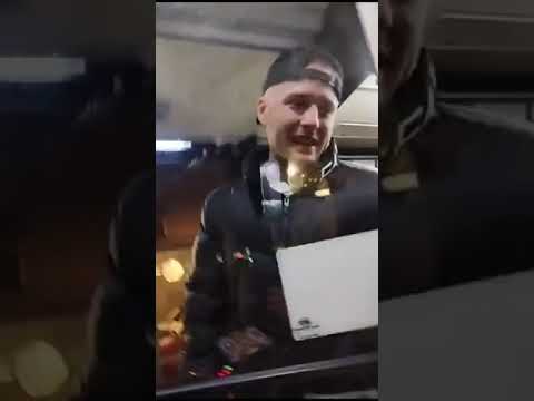 HE GETS ON THE BUS AND BLAMES THE DRIVER, BUT LOOK WHAT HAPPENS!!