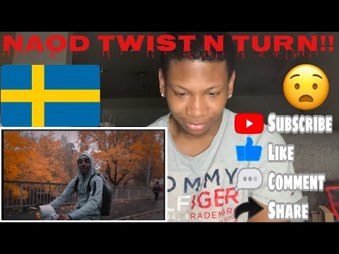 AMERICAN REACTION TO SWEDISH RAP Naod - Twist N Turn (Official Music Video)