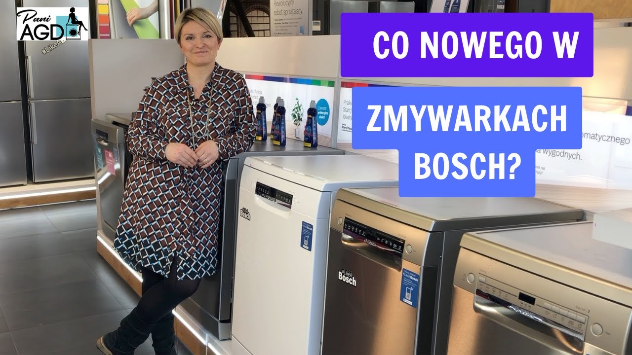 Co nowego w zmywarkach Boscha