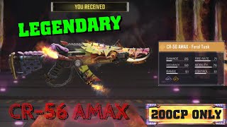 I GOT THIS FOR 200CP ONLY!! LEGENDARY CR-56 AMAX - Ferel Tusk!! Call of Duty Mobile 2025