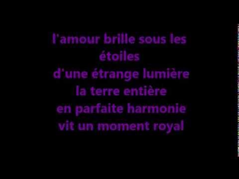 parole l amour brille sous les etoiles