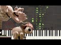 Wallace Gromit The Wrong Trousers Train Chase Full Version Synthesia Piano Tutorial