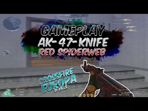 [CF/EU] Gameplay Ak-47-Knife-Red Spiderweb