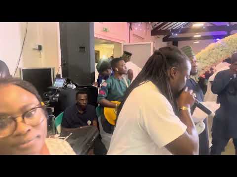 Larry king empire performing at Ade & Odun’s wedding