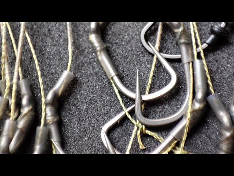 Rig making... Nash twister hooks!