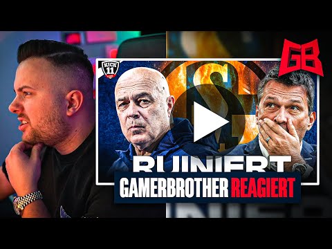 Der TRAURIGE ABSTURZ von SCHALKE 04! 😫 GamerBrother REAGIERT auf KICK 11 - SCHALKE VIDEO 🙄