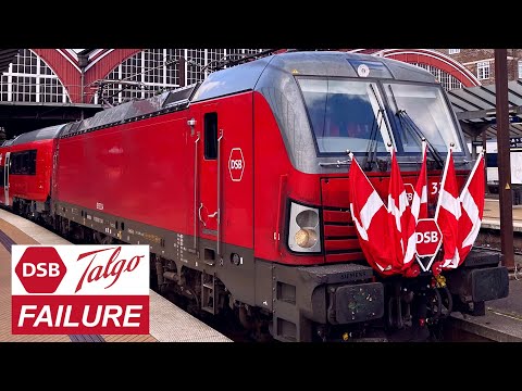 Inaugural Journey: DSB Talgo EuroCity Train Copenhagen - Hamburg in First Class ends in Failure