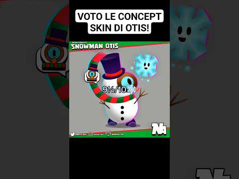 VOTO LE CONCEPT SKIN DI OTIS! pt.2 #brawlstars #community #otis