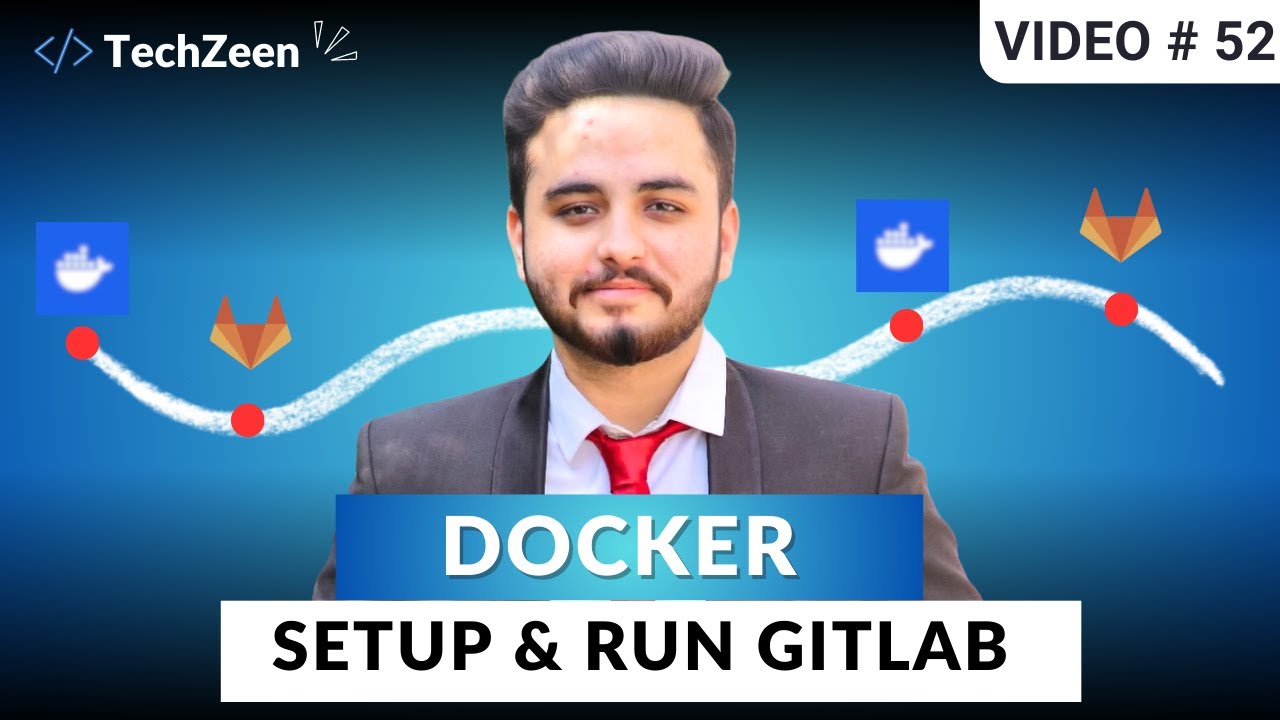 DevOps Tutorial #52: Docker: Setup & Run GitLab on Docker | 2025 | (Hindi/Urdu)