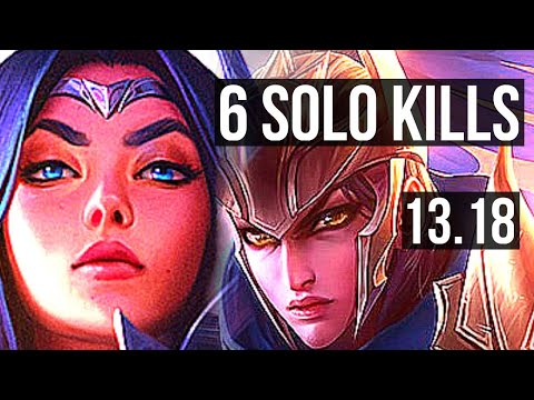 IRELIA vs QUINN (TOP) | 2.2M mastery, 6/1/5, 1200+ games, 6 solo kills | EUW Master | 13.18
