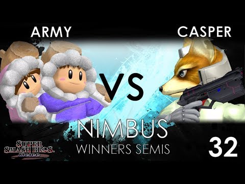 Nimbus #32 - TNC | ARMY (Ice Climbers) VS TNC | Casper (Fox) - SSBM Winners Semis