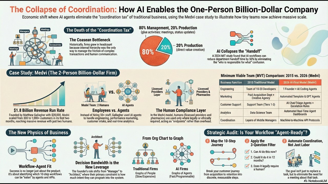 $1B Solo: How Medvi Used AI to Run GLP‑1 Telehealth (Code, Marketing, Support & Analytics)
