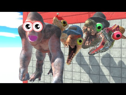 MEGA BOXING GLOVE REACHES UNITS FOR THE CRAZY HUNGRY CARNIVORES - ANIMAL REVOLT BATTLE SIMULATOR