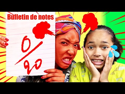 La MAMAN AFRICAINE et le Mauvais BULLETIN de Notes - Verity et Chelsea