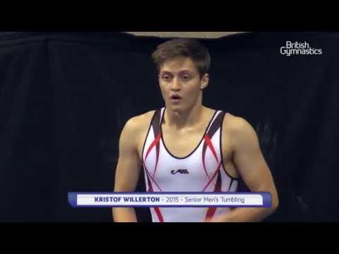 KRISTOF WILLERTON - BRONZE - 2015 British Tumbling Championships