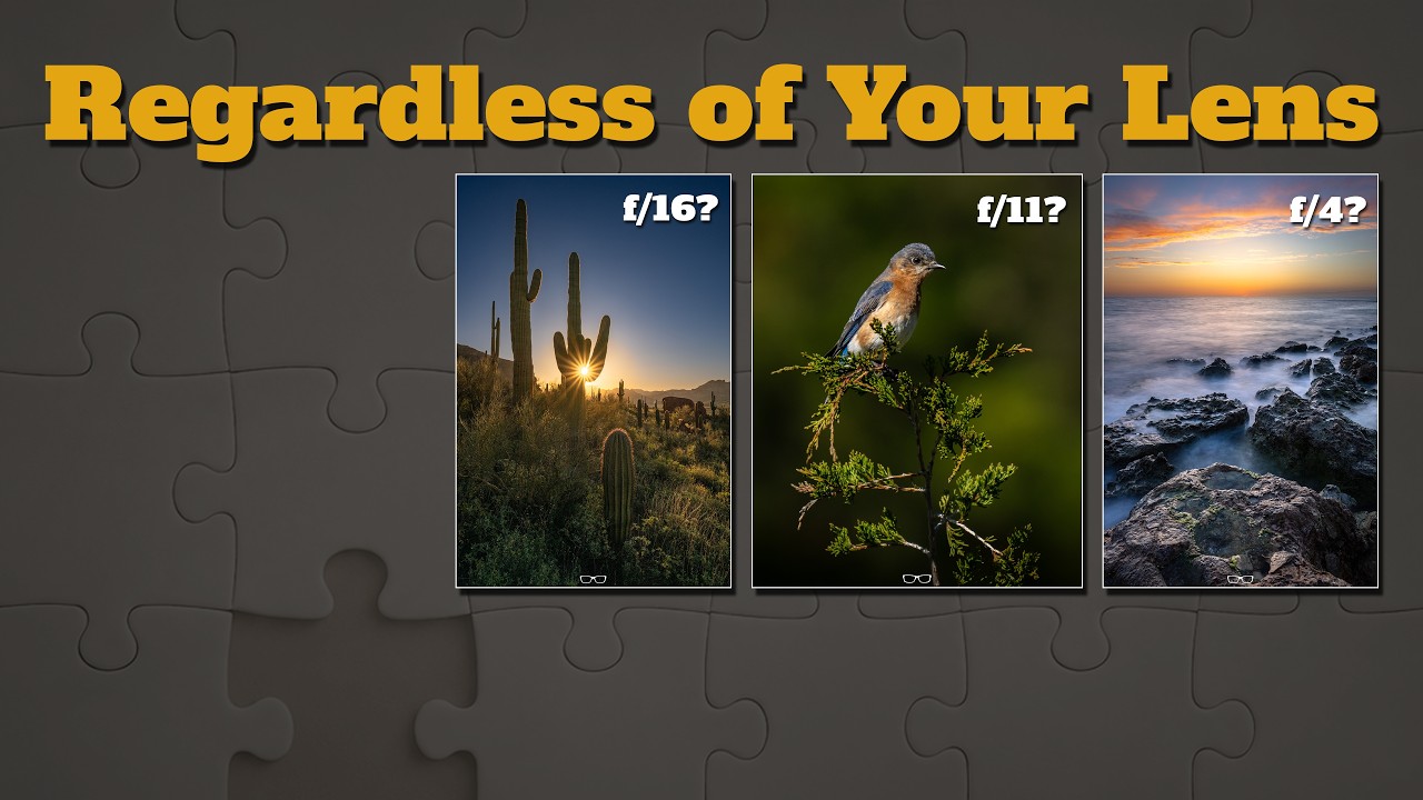 Choose the perfect aperture like a pro. Every. Single. Time.