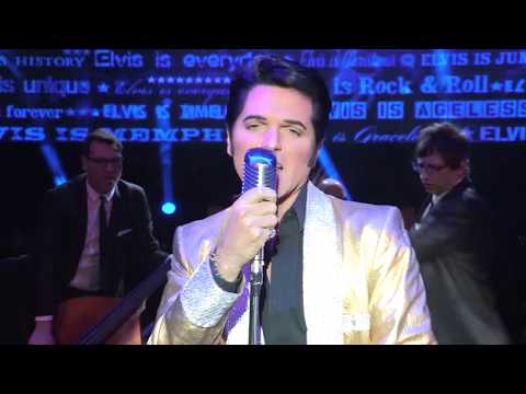 Elvis Tribute Artist Dean Z sings Blue Suede Shoes