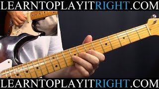 Tightrope Solo 1 - Stevie Ray Vaughan - Fast and Slow
