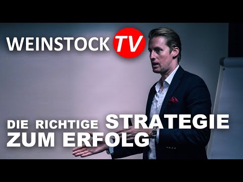 Mit der richtigen Strategie zum Erfolg - Weinstock TV #23 - Daniel Weinstock