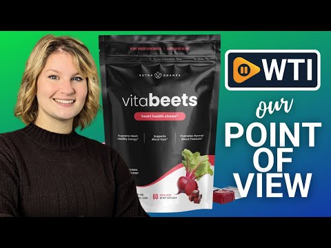 NutraChamps VitaBeets Beet Chews - Beet Root Chewables with Grape Seed Extract & Super Reds - Beet Root Gummies Alternative - 60 Vegan Soft Chews - WTI product video review