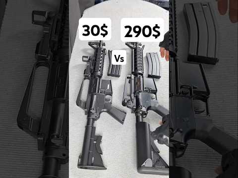 Comparing the 290$ M4 Carbine and 30$ #airsoft #m47improved